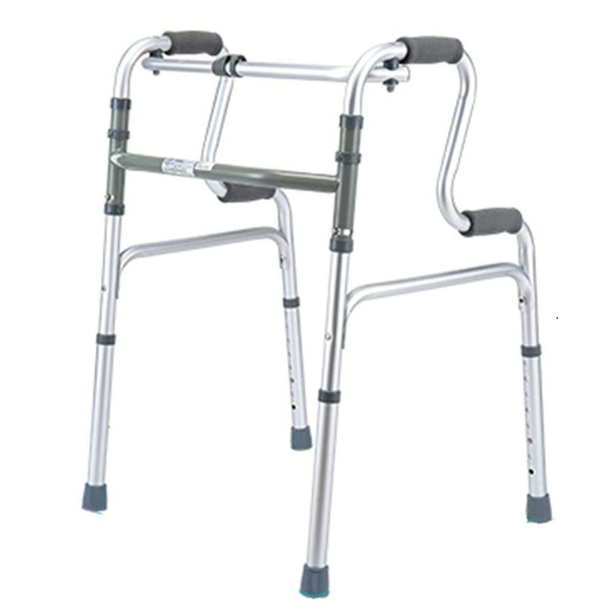 FIRST CARE - ANDADOR ALUMINIO DOBLE AGARRE PLEGABLE