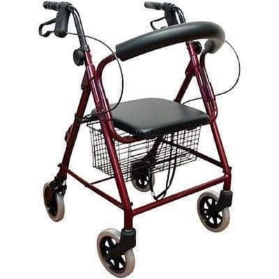 Imagen 2 del producto ANDADOR 4 RUEDAS CANASTO Y ASIENTO