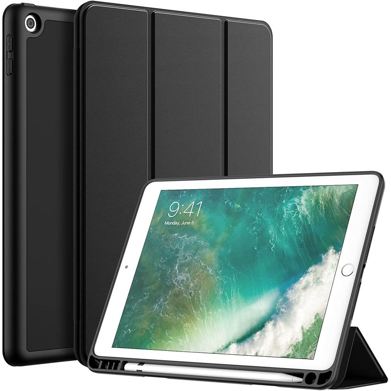 GENERICO - Funda Smart Cover Para iPad 5 / 6 / Air 1/ Air 2 9.7 Pulgadas