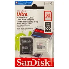 SANDISK - Pack 2 Ultra 32GB microSDXC Tarjeta de memoria MICRO32GBX2