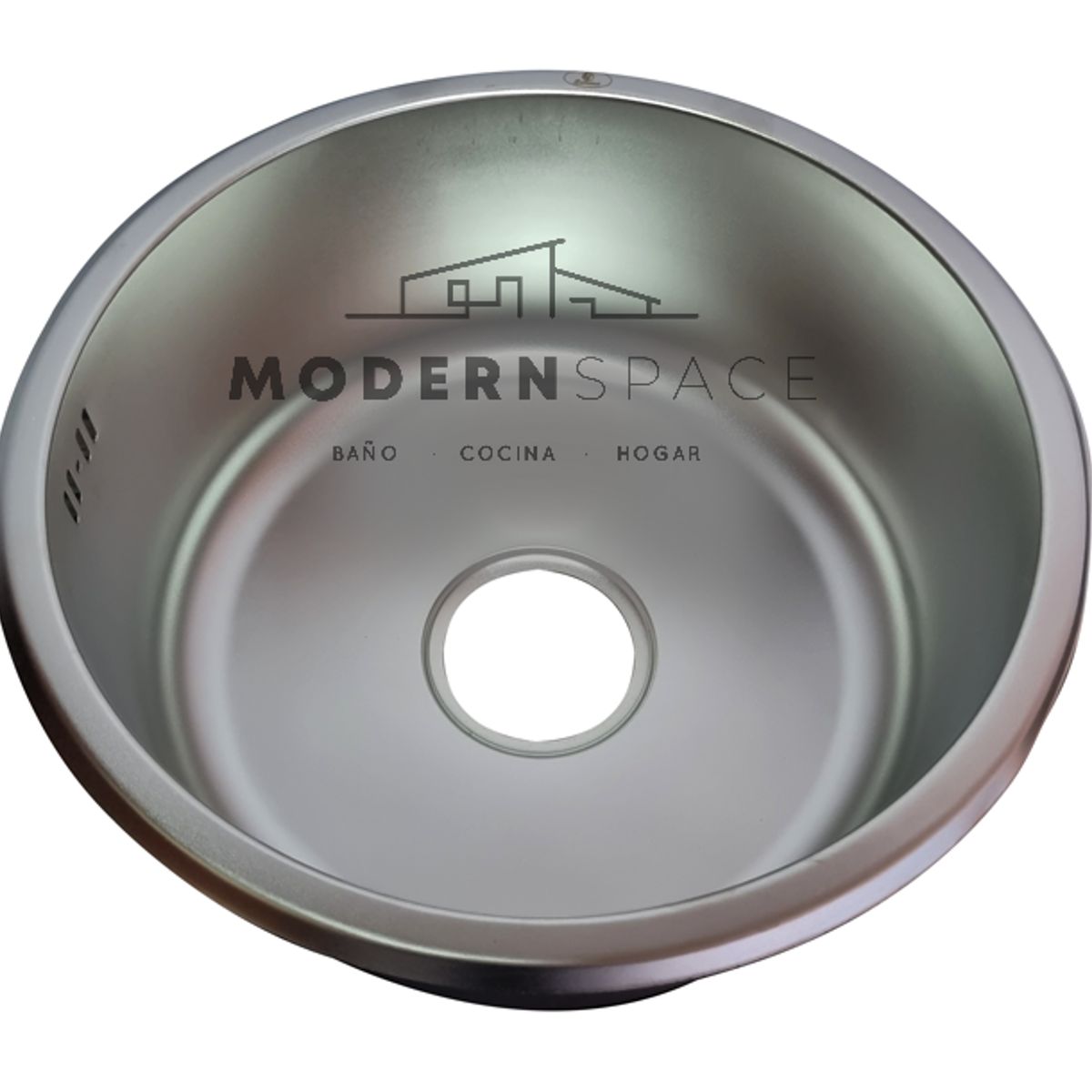 MODERN SPACE - Lavaplatos Sobre Cubierta Acero Inoxidable 42x42 Modern Space.