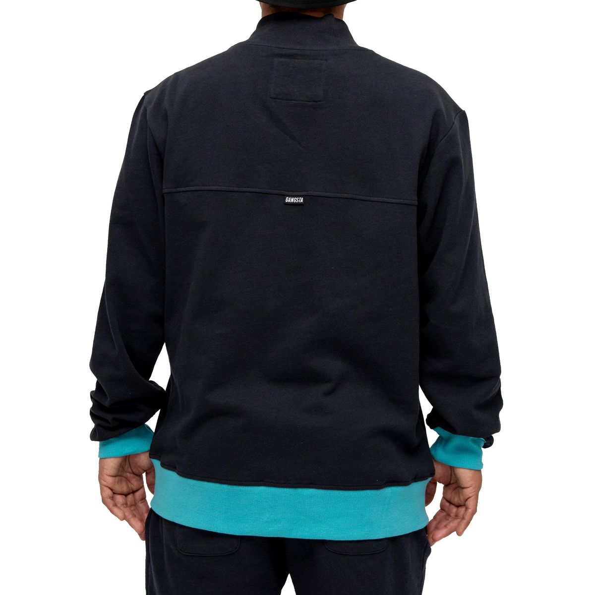 GANGSTA - Chaqueta Hombre Globo Black
