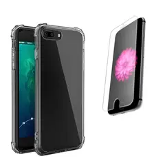 GENERICO - Carcasa Para iPhone 7 Plus Reforzada + Lamina de Vidrio