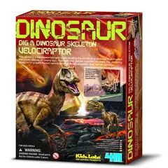 4M - Dinosaurio Velociraptor Excava