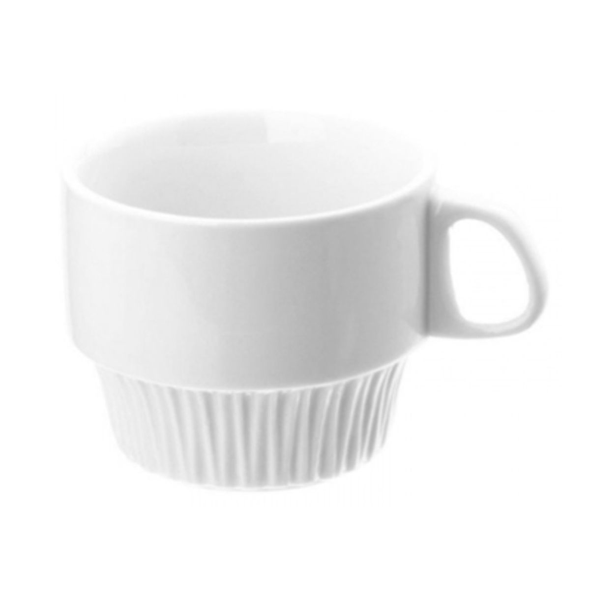 STAR FINE PORCELAIN - SET DE 6 TAZAS TE DE PORCELANA BLANCOS 220CC STAR TH STAR FINE PORCELAIN