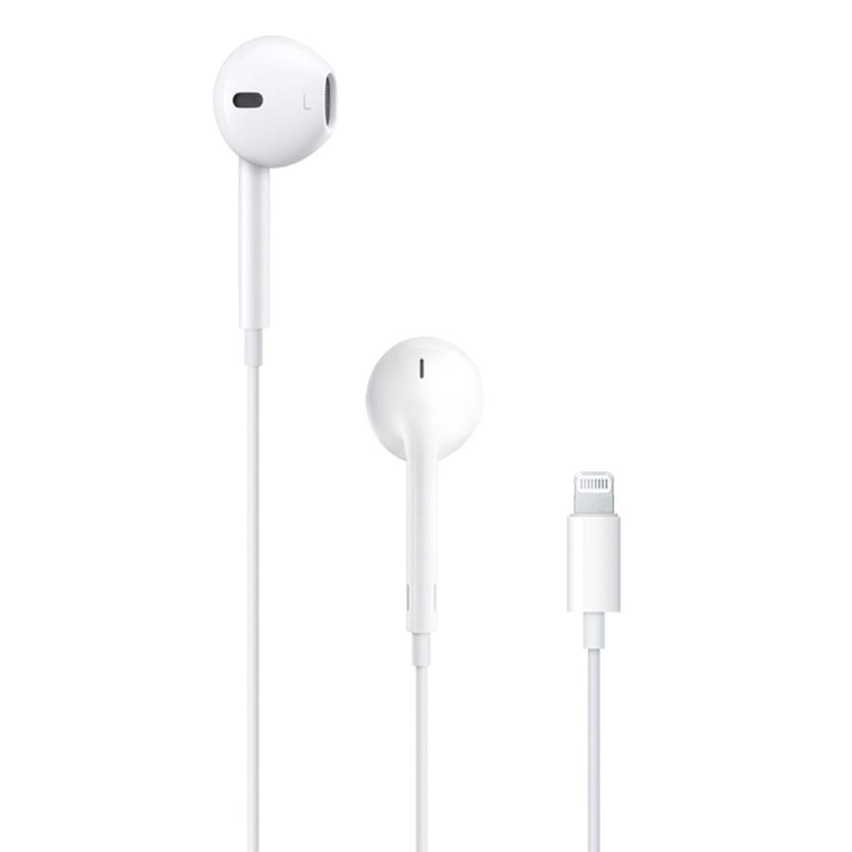 APPLE - Audífonos Apple EarPods con conector Lightning - Blanco