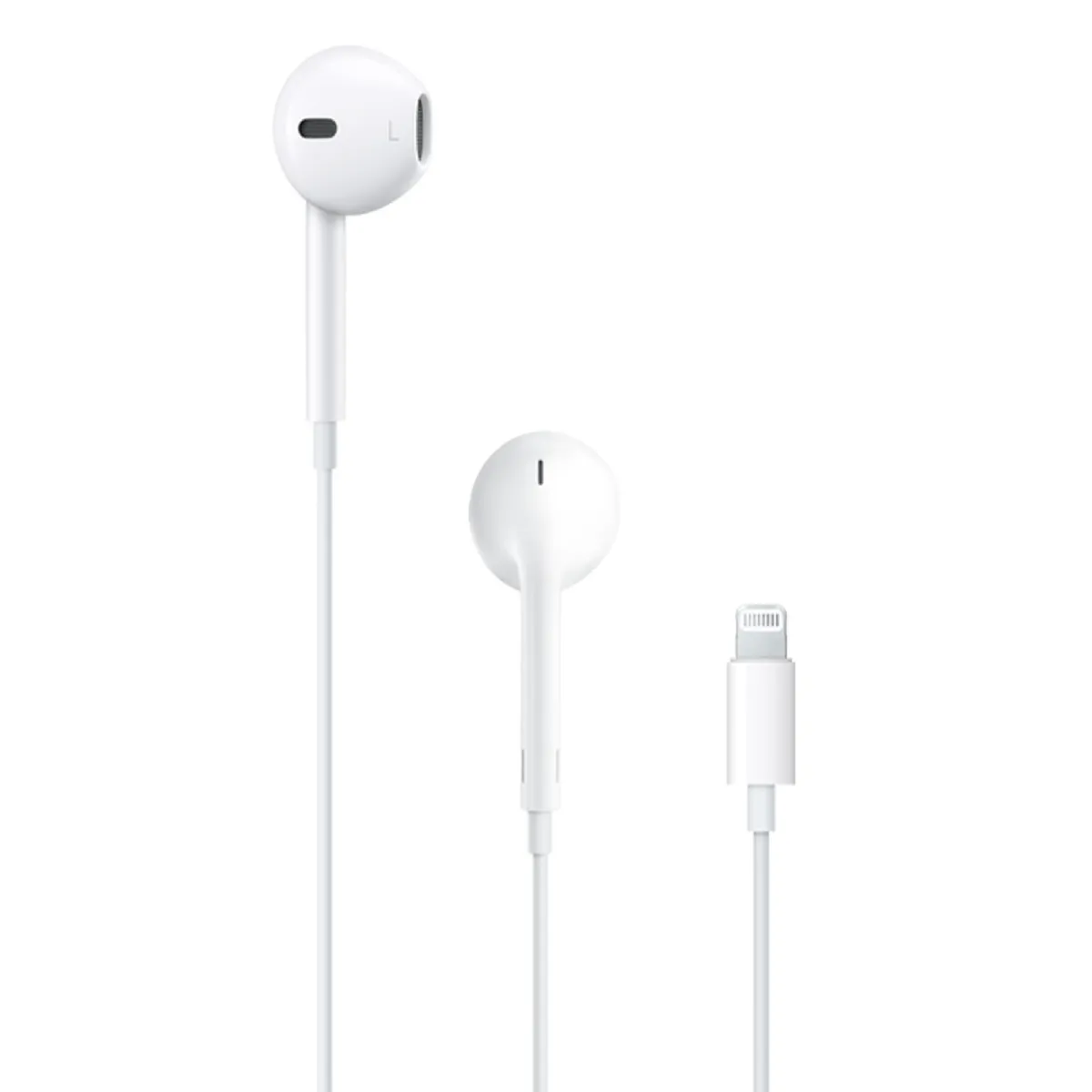 APPLE - Audífonos Apple EarPods con conector Lightning - Blanco