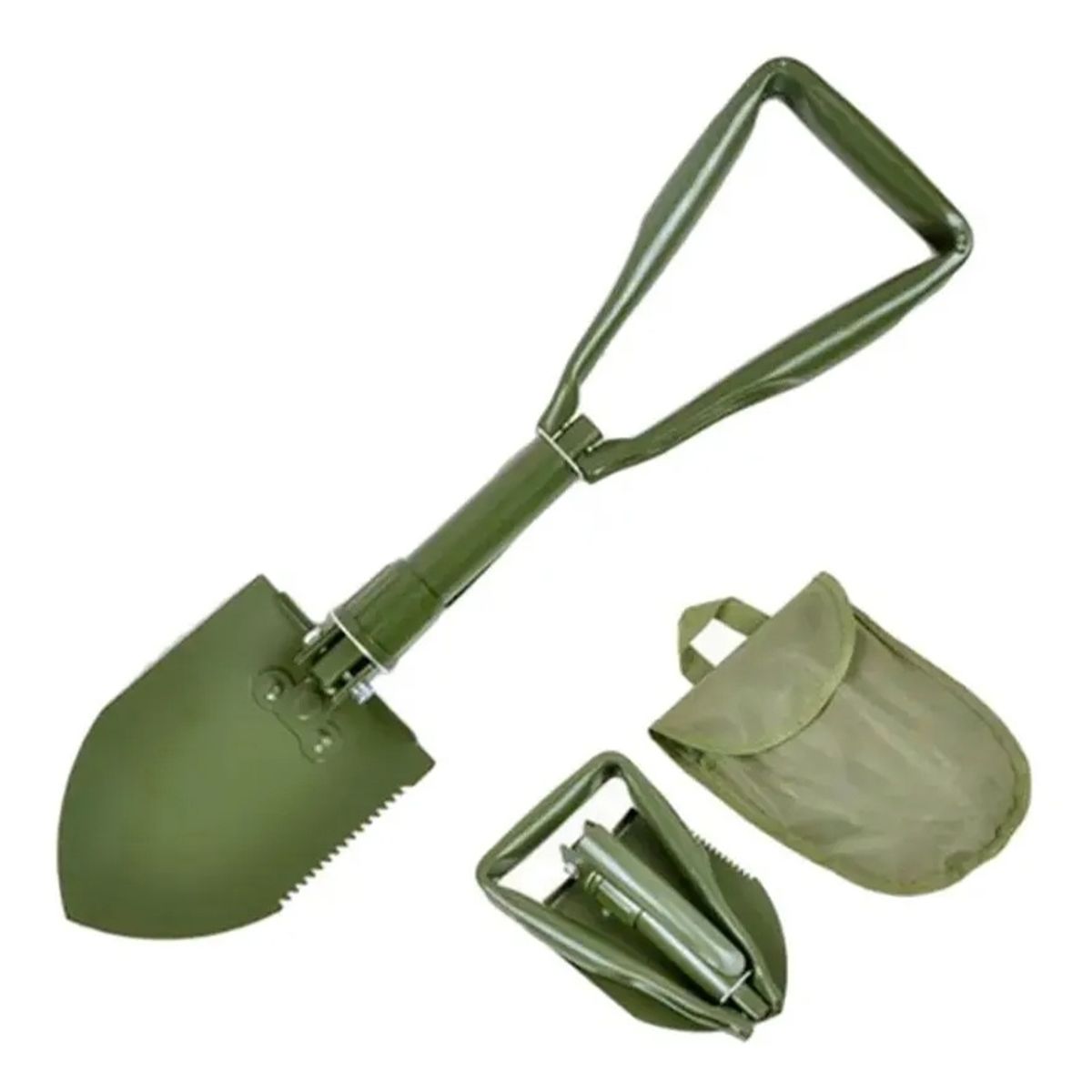 GENERICO - Pala Portátil Plegable Camping Trekking Montañismo