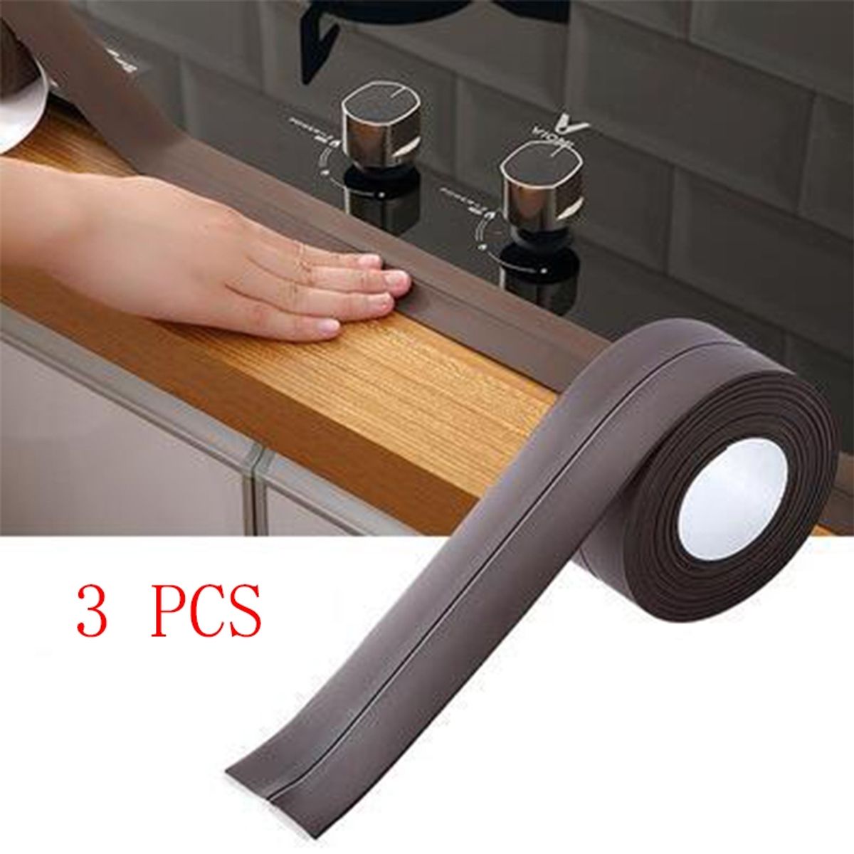 KUANGYE - Tira De Sellado De Baño Ducha Lavabo Bañera Calafateo Cinta