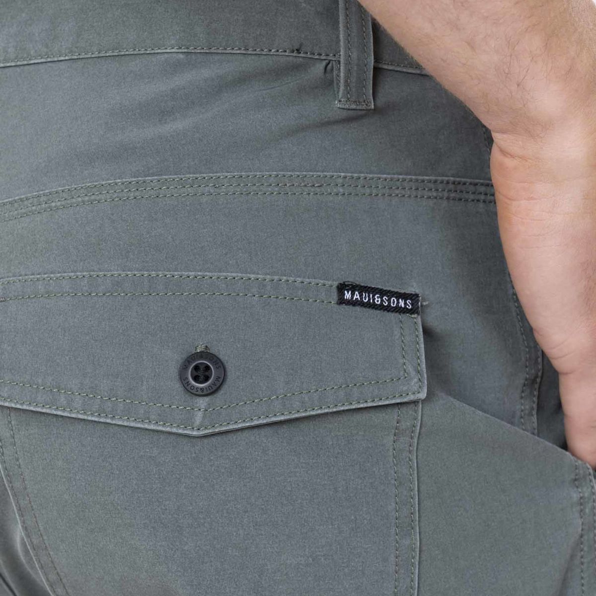 MAUI AND SONS - Hibrido CHINO FIT Hombre Verde Maui And Sons MAUI AND SONS