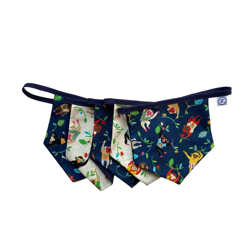 FLORENCIA Y SUS AVENTURAS - Banderines decorativos- Monitos