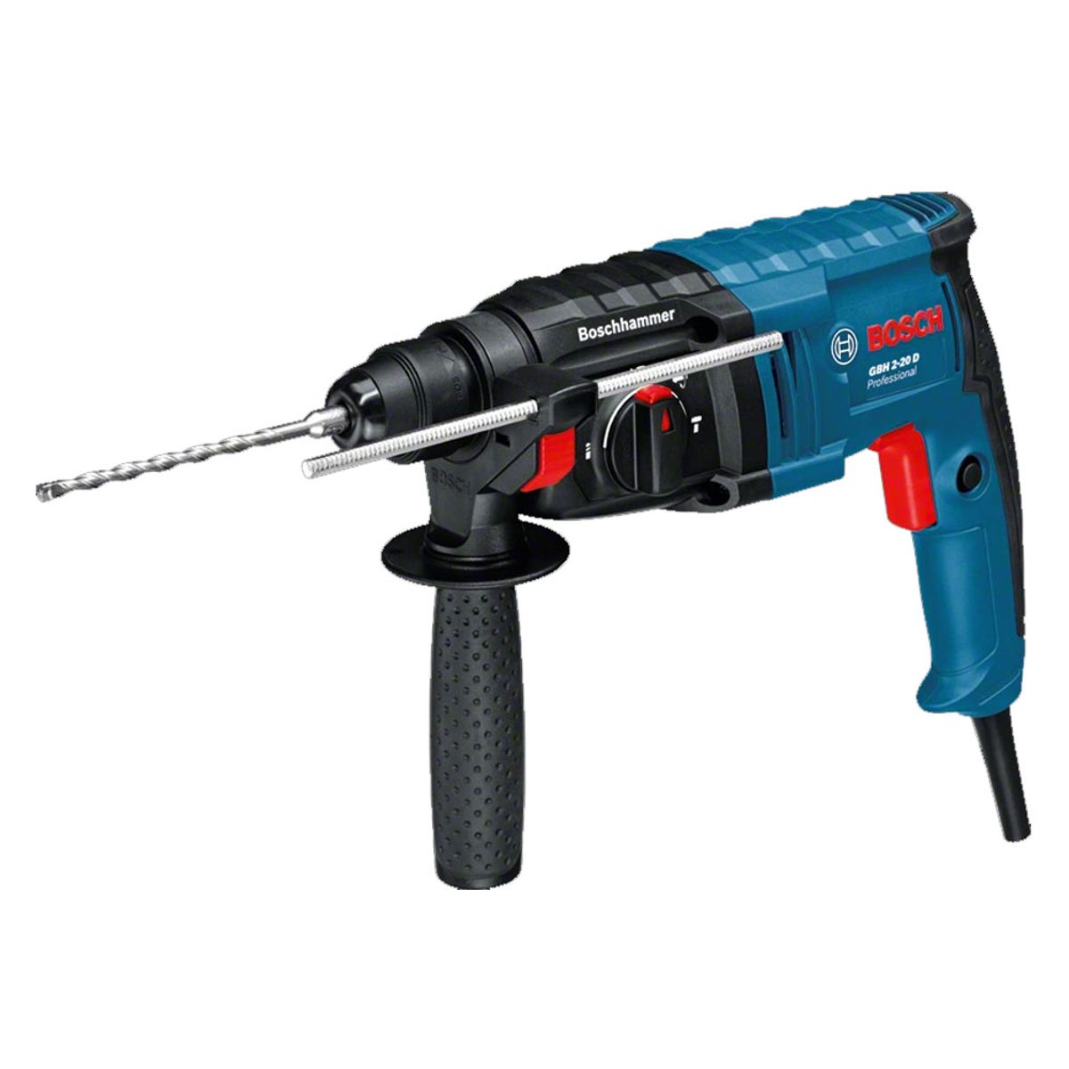 BOSCH - Martillo Perforador con SDS Plus BOSCH Model GBH 2-20 D 650W
