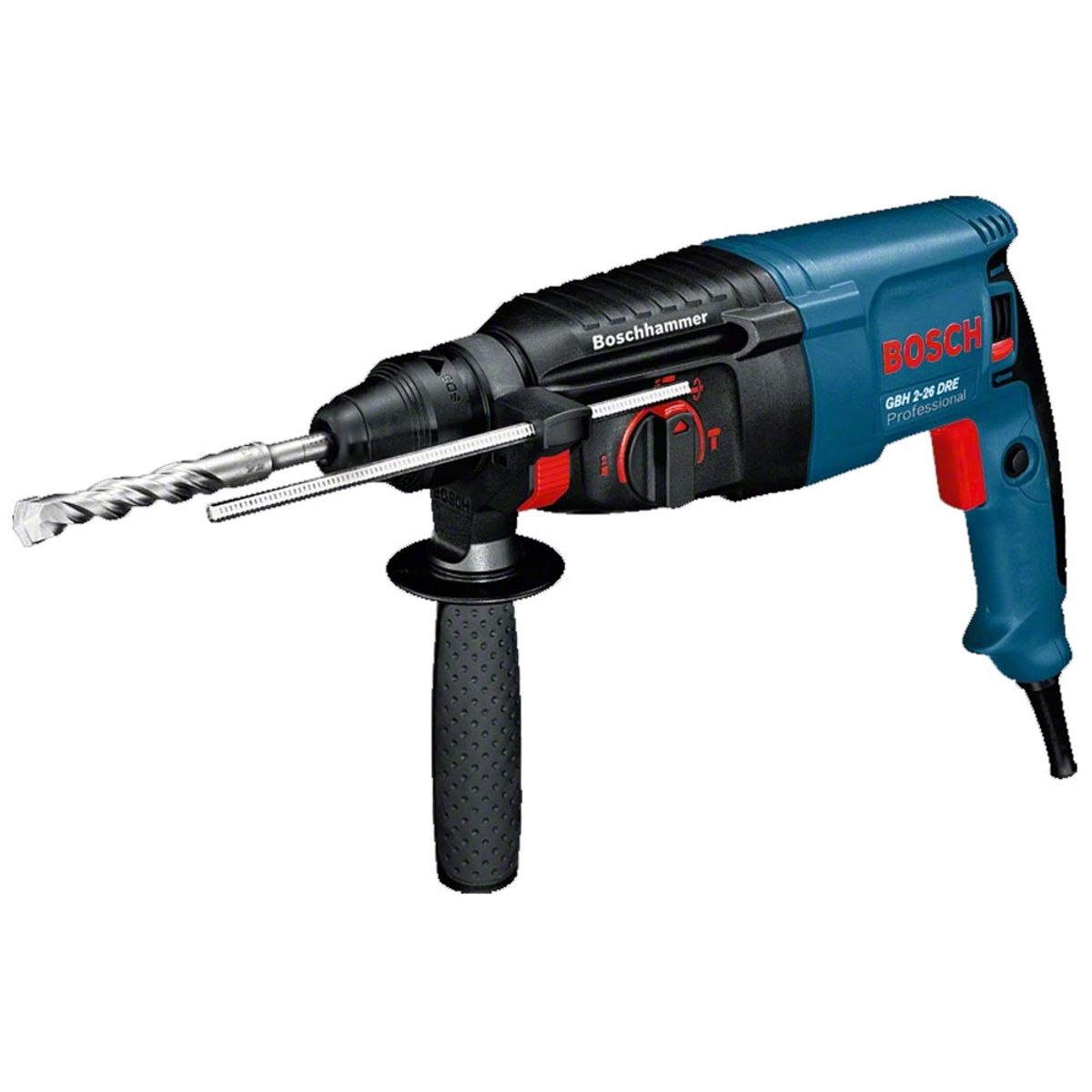 BOSCH - Martillo perforador con SDS Plus Bosch Model GBH 2-26 DRE