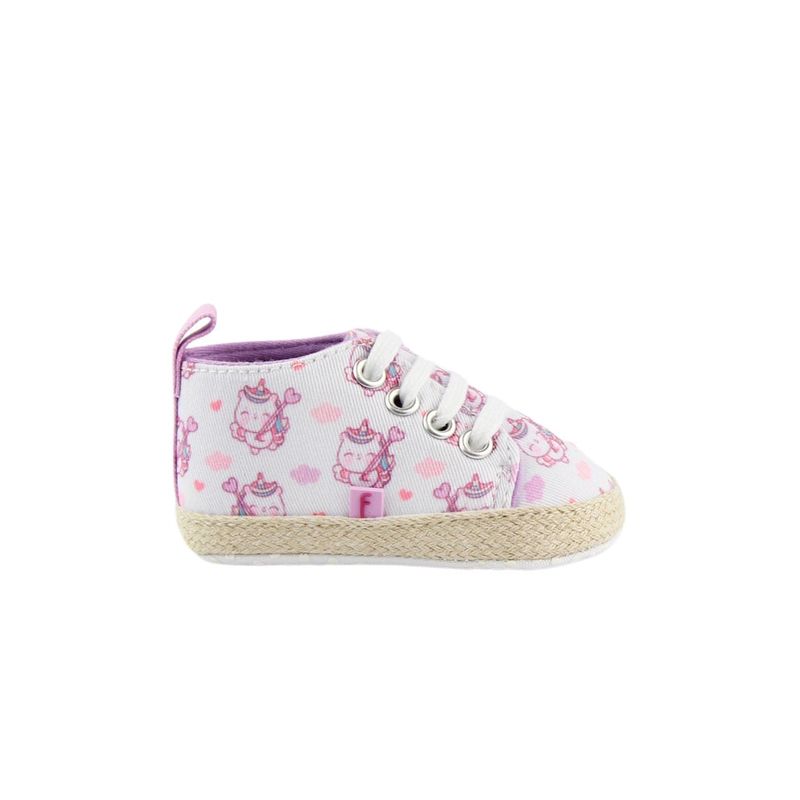 FICCUS - Zapatilla caña cordón bebé soft niña 800