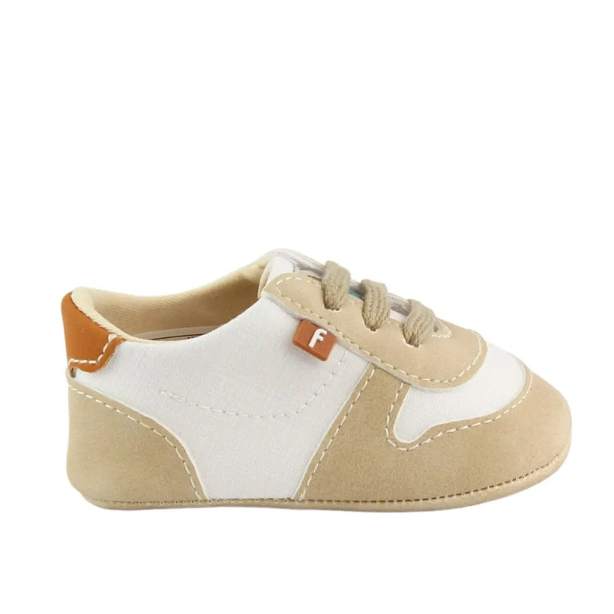 FICCUS - Zapatilla cordón  bebé soft niño 818