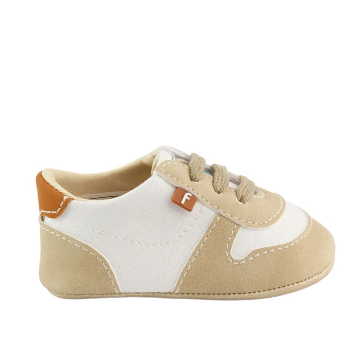 FICCUS - Zapatilla cordón  bebé soft niño 818