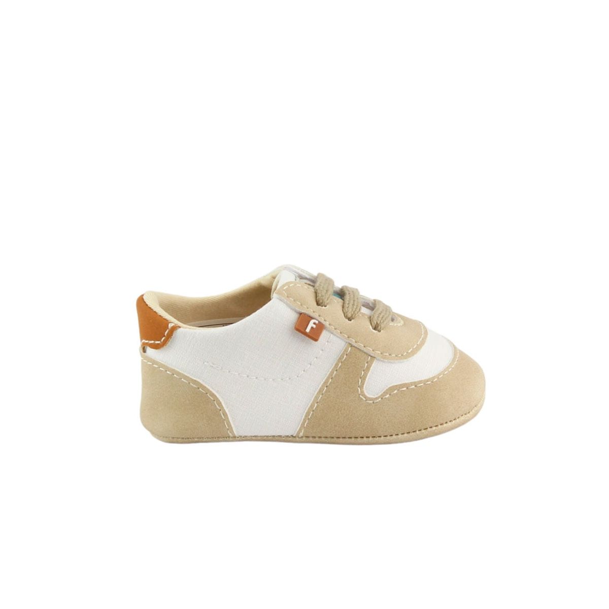 FICCUS - Zapatilla cordón  bebé soft niño 818