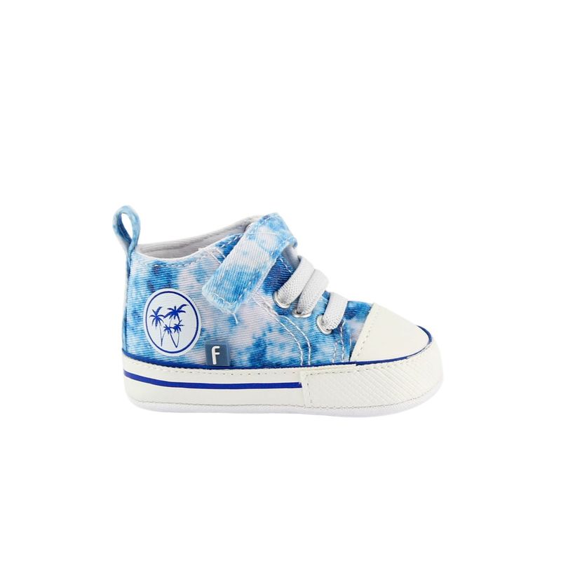 FICCUS - Zapatilla caña  velcro elastico bebé soft niño 824