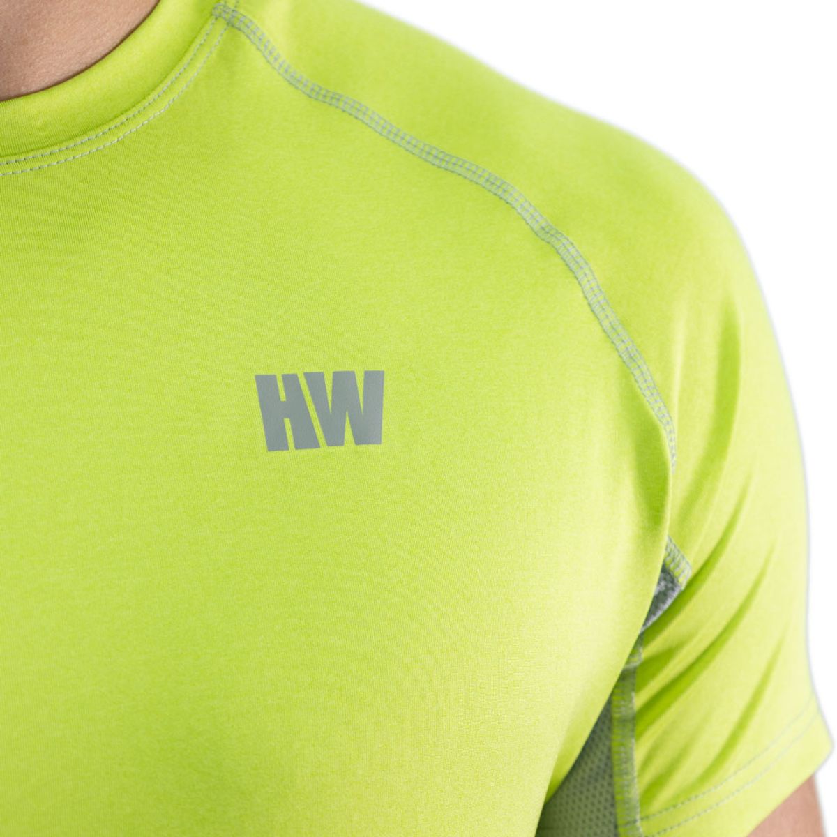 HARDWORK - Polera Dry Fit HW SPX Manga Corta Hombre Lime