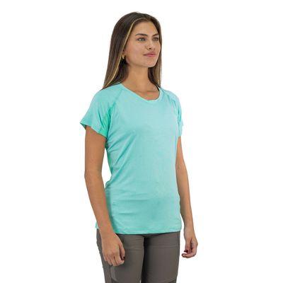 Imagen 2 del producto Polera Dry Fit HW SPX Manga Corta Mujer Aqua