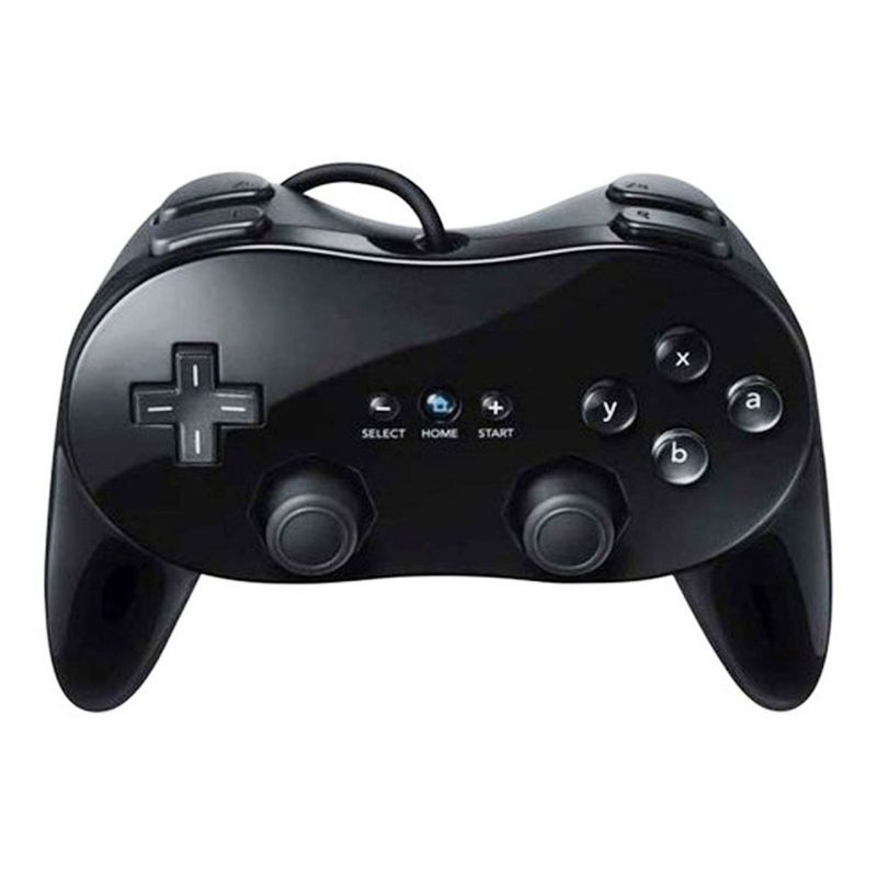 GENERICO - Control Clasico Oem Compatible Con Consolas Wii - Negro