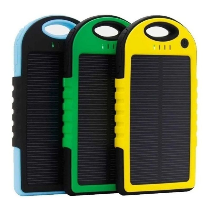 GENERICO - Cargador Bateria Solar Portatil 20000 Mah Impermeable