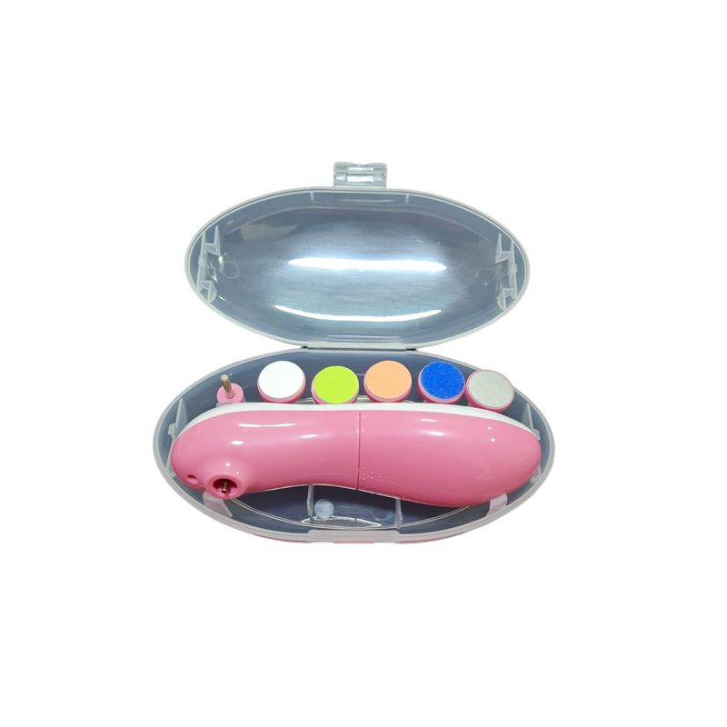 GENERICO - Kit Portatil De Manicura Para Bebes De 6 Piezas Silencioso