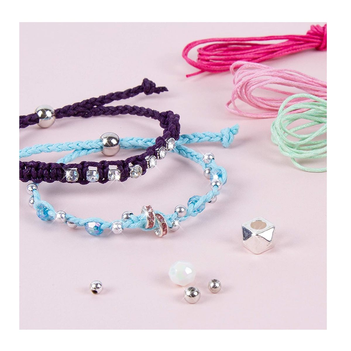 MAKE IT REAL - Set De Cuentas Pulseras Arcoiris Make It Real Juguete Niña