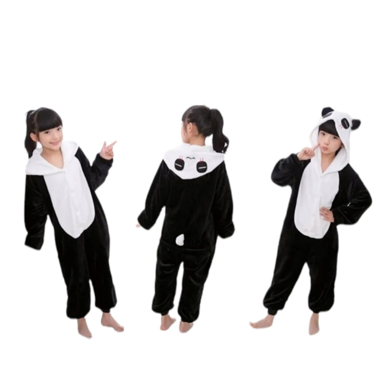 AGW - Pijama  Enterito Polar Niño Oso Panda