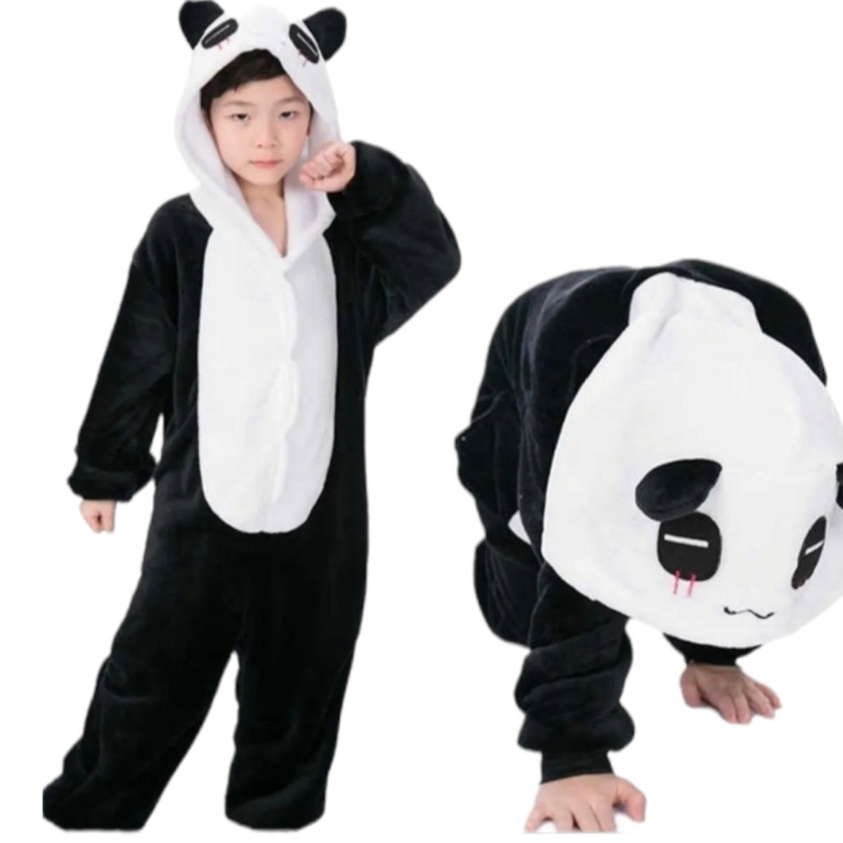 AGW - Pijama  Enterito Polar Niño Oso Panda
