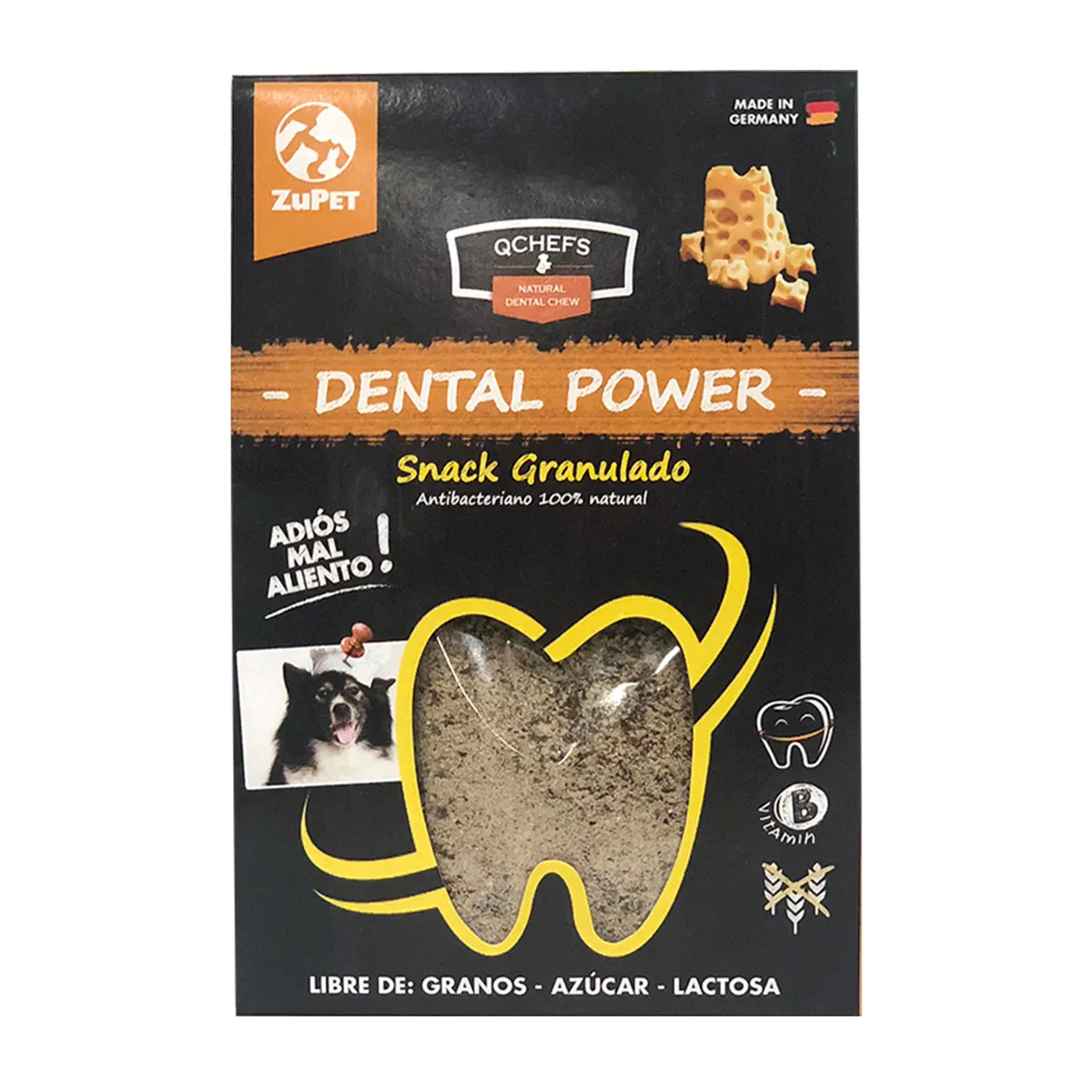 ZUPET - Snack Perros QCHEF Dental Power Granulado