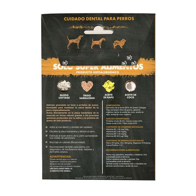 Imagen 2 del producto Snack Perros QCHEF Dental Power Granulado