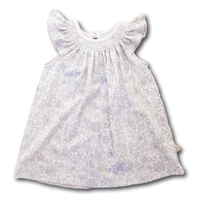 PEQUEÑA GRACIA - Vestido Ema Bordado Silueta 100 Algodón Pima