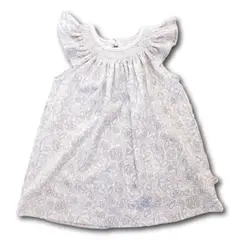 PEQUEÑA GRACIA - Vestido Ema Bordado Silueta 100 Algodón Pima