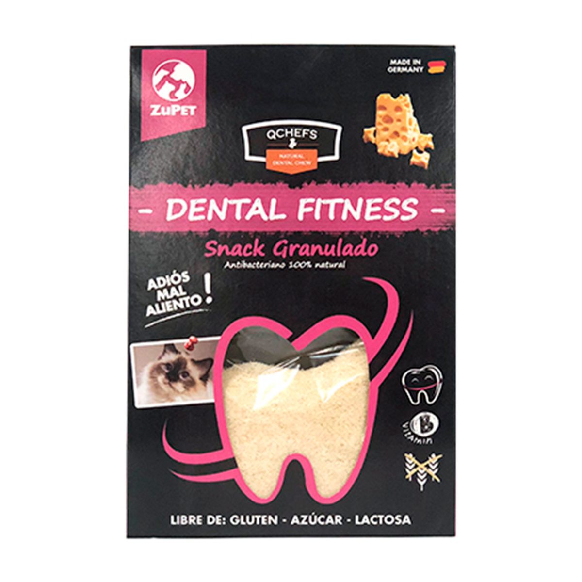 ZUPET - Snack Gatos QCHEF Dental Fitness Granulado