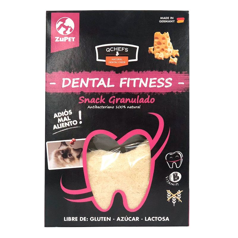 ZUPET - Snack Gatos QCHEF Dental Fitness Granulado