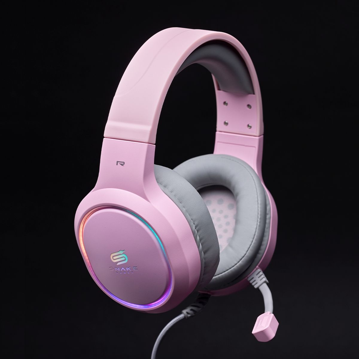 SNAKE GAMER - Audífono Snake Gamer Najash Pinkker NJ340 Rosa Multiplataforma