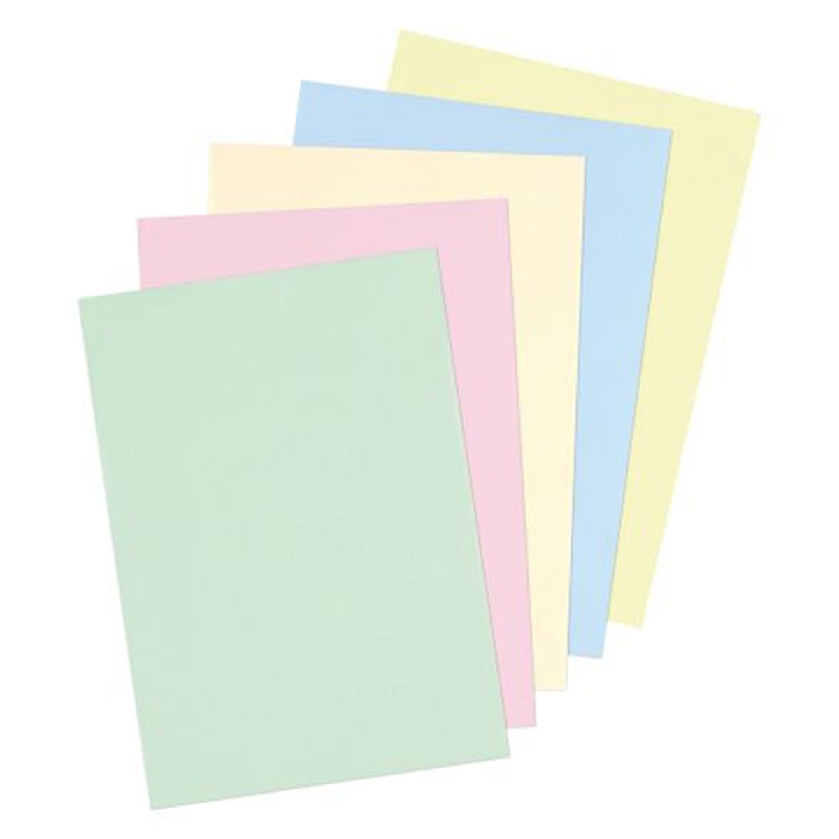 MICOLOR - Mix Cartulina Carta 4 Colores Pastel Imprimible 230g 52Hojas