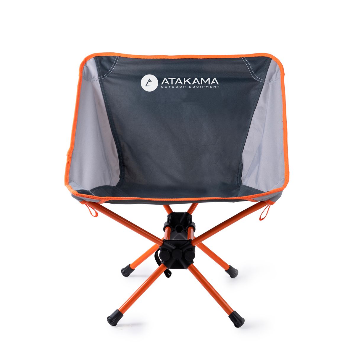 ATAKAMA OUTDOOR - Silla plegable de Camping Lascar GrisNaranjo Atakama Outdoor