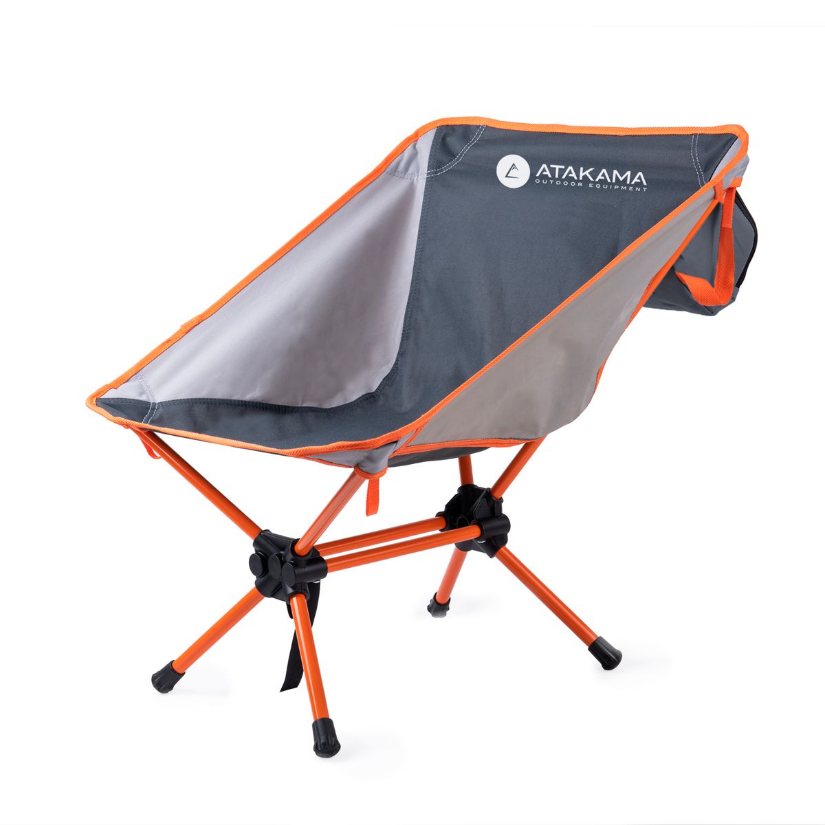 ATAKAMA OUTDOOR - Silla plegable de Camping Lascar GrisNaranjo Atakama Outdoor