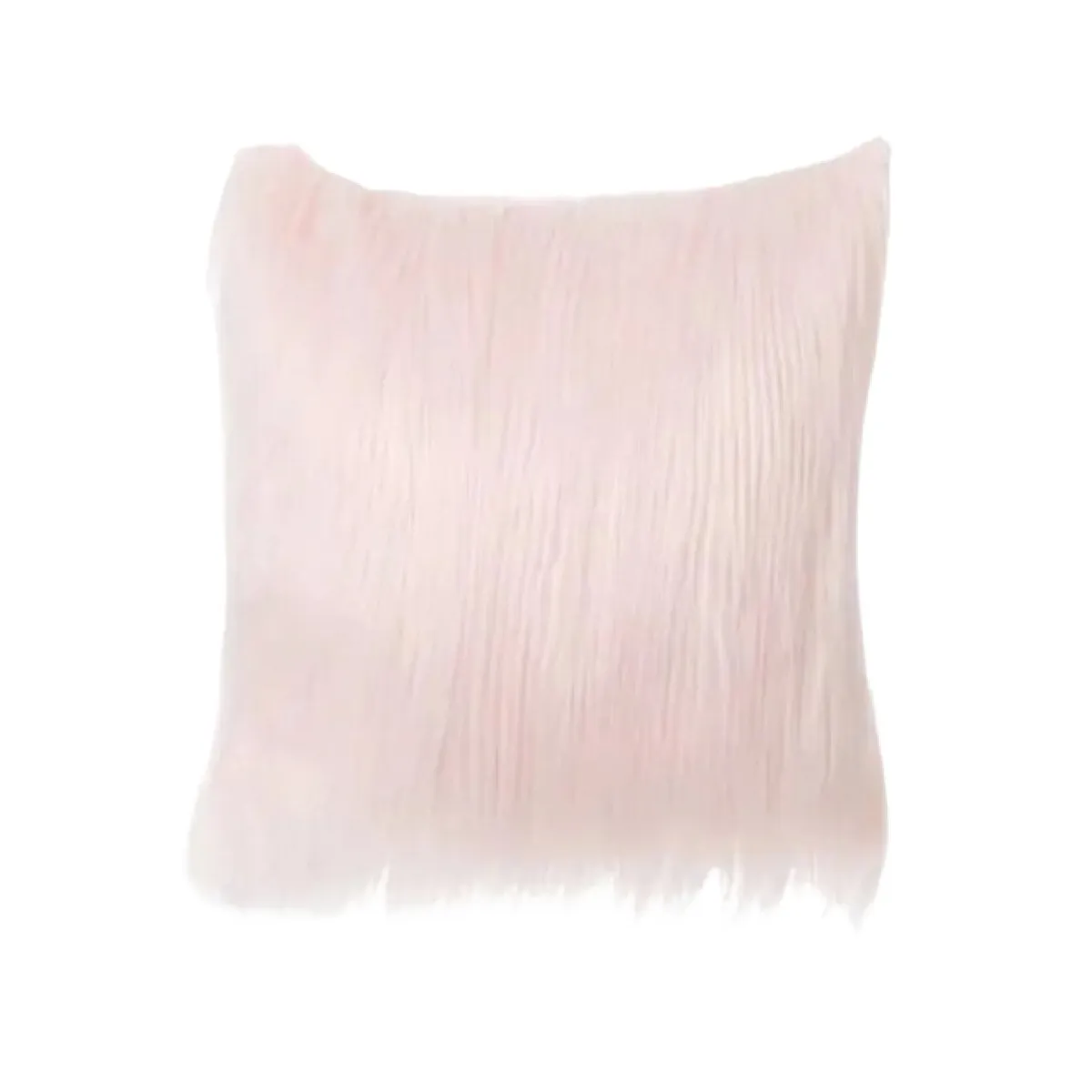 GENERICO - Funda Para Cojin Pelo Largo - Rosa Barbi