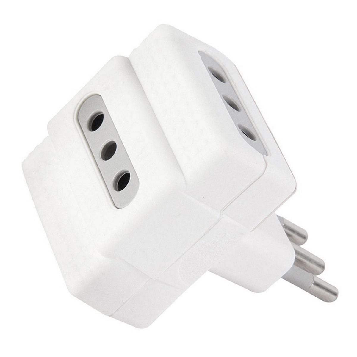 MACROTEL - Enchufe triple corriente 3 tomas 1500W ME-1103