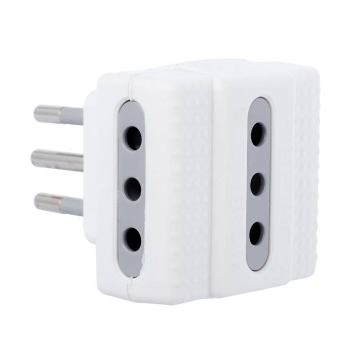 MACROTEL - Enchufe triple corriente 3 tomas 1500W ME-1103