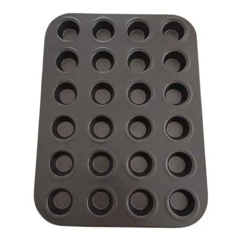 GENERICO - Molde 24cupcakes Molde Cupcake Molde Para Torta Reposteria gris 400071