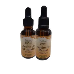 GENERICO - Pack De Aceite De Almendra Y Aceite De Ricino