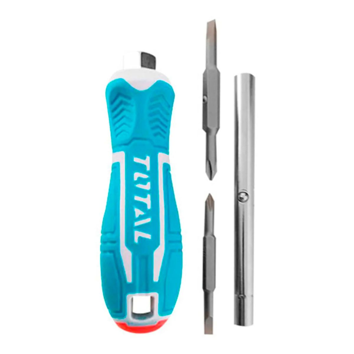 TOTAL TOOLS - Juego Destornillador Puntas 6 En 1