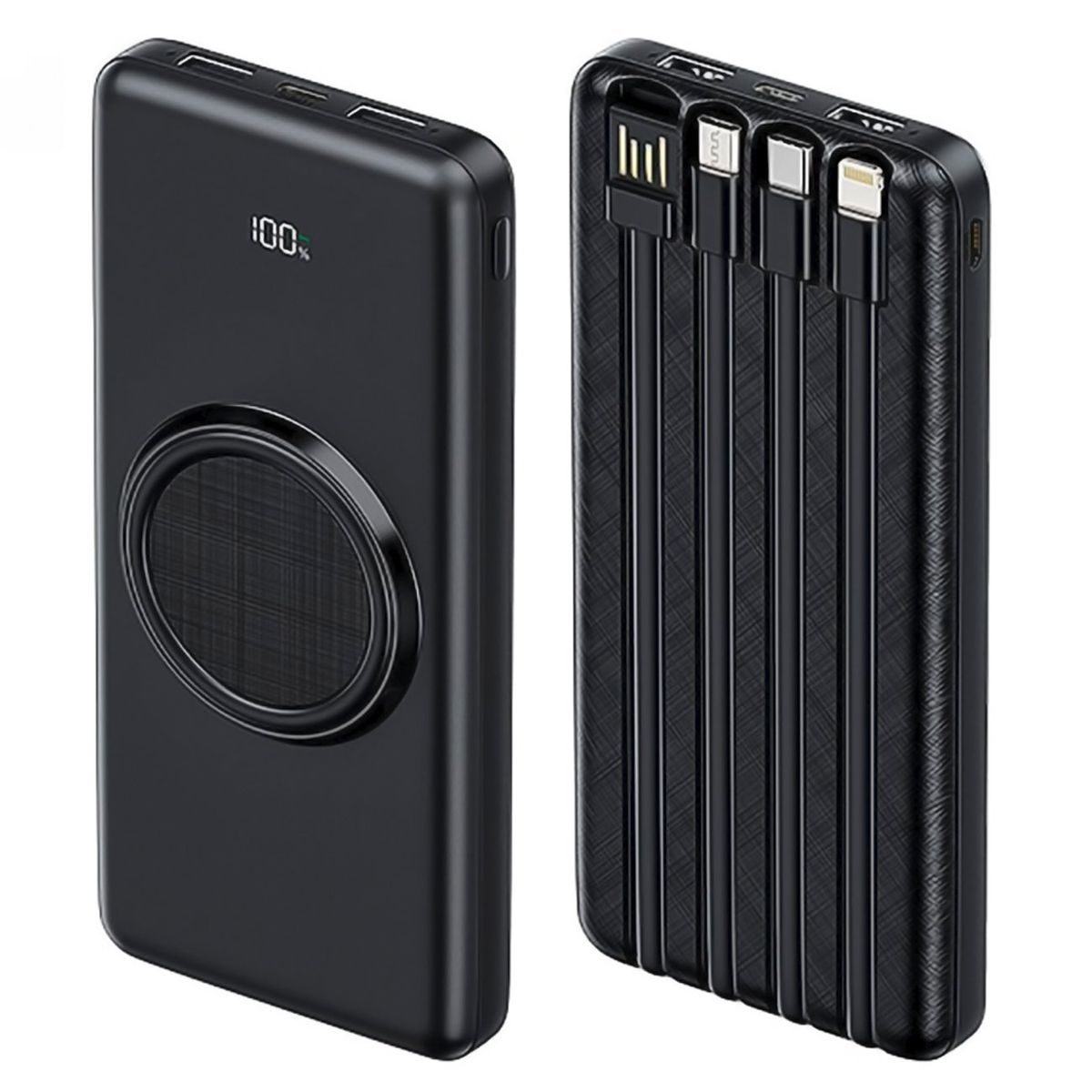 GENERICO - Cargador Bateria Portatil Inalambrico Power Bank 20000 MaH