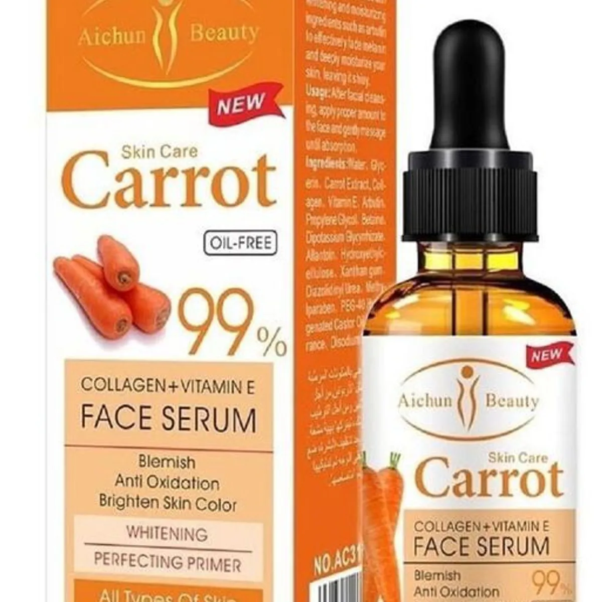 GENERICO - Serum Facial Blanqueador  Zanahoria