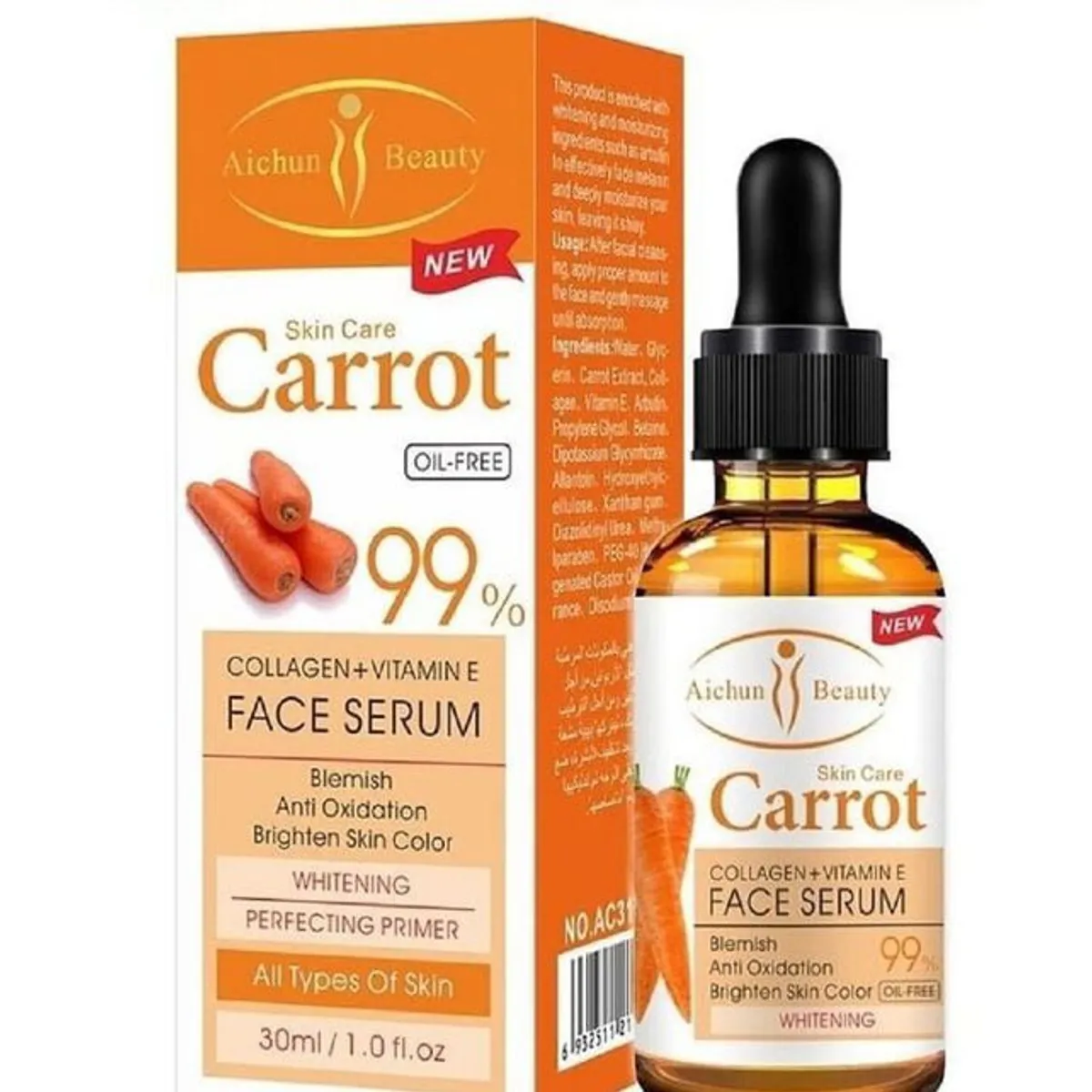 GENERICO - Serum Facial Blanqueador  Zanahoria