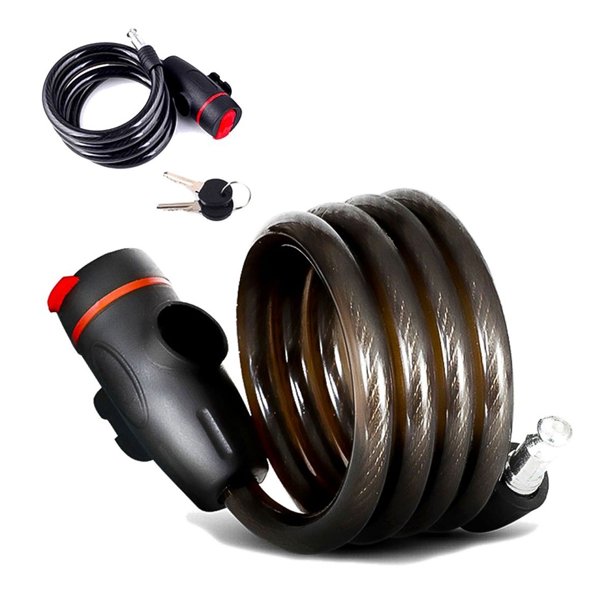 GENERICO - Candado Para Bicicleta Moto Traba Cadena Seguridad Multiuso